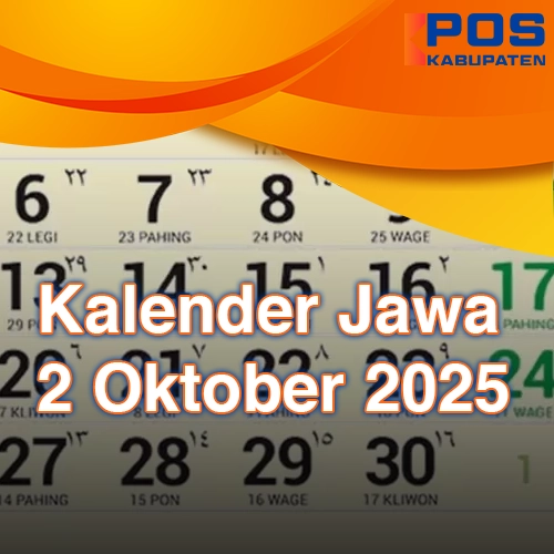 Primbon Hari Ini 2 Oktober 2025: Weton Kamis Pahing