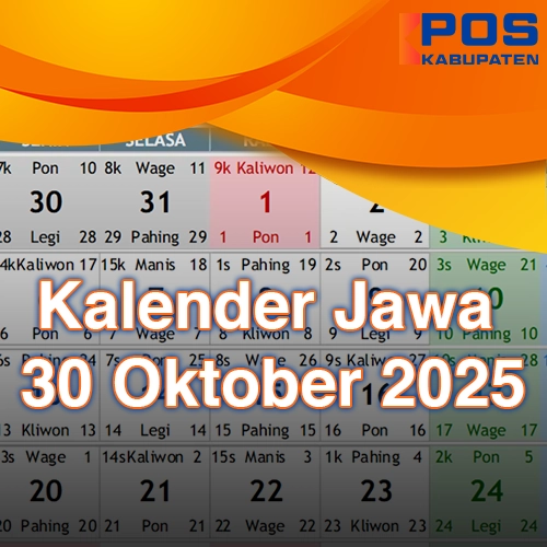 Primbon 30 Oktober 2025