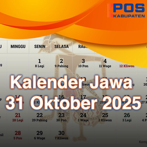 Primbon 31 Oktober 2025