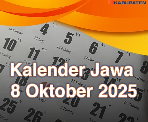 Kalender Jawa & Primbon 8 Oktober 2025: Weton Rabu Pon