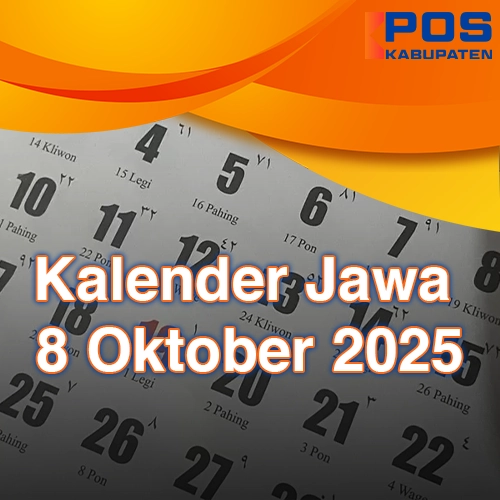 Kalender Jawa & Primbon 8 Oktober 2025: Weton Rabu Pon