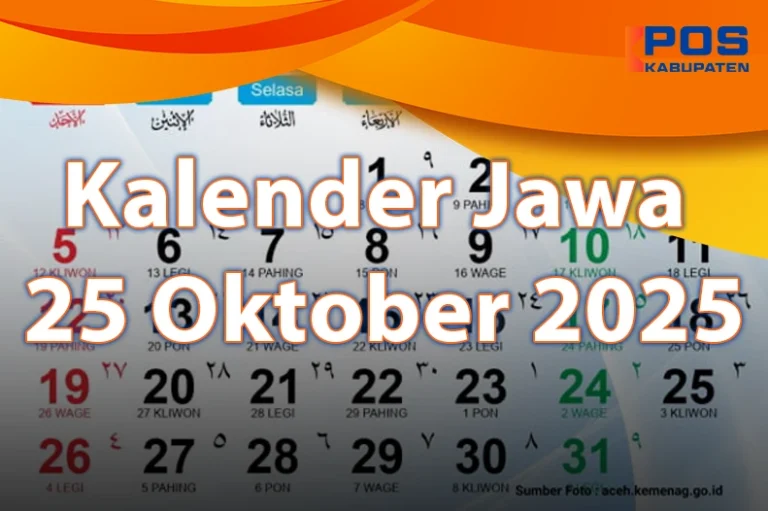 Primbon 25 Oktober 2025