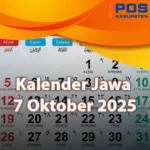Kalender Jawa & Primbon Hari Ini, 7 Oktober 2025