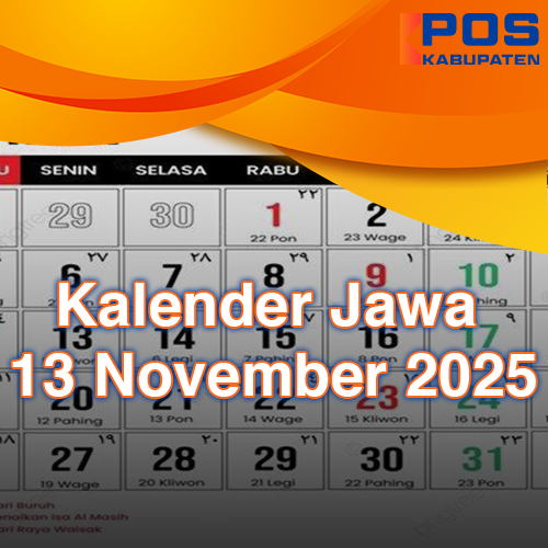 Primbon 13 November 2025