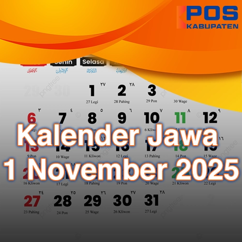 Primbon 1 November 2025