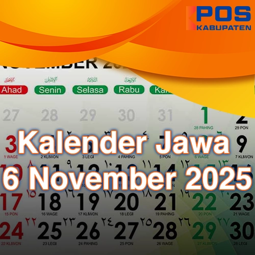 Primbon 6 November 2025 