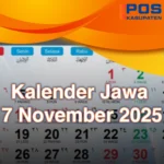 Primbon 7 November 2025