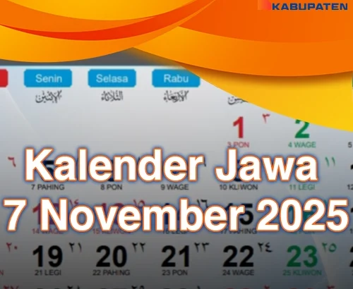 Primbon 7 November 2025