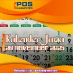 Primbon 28 November 2025